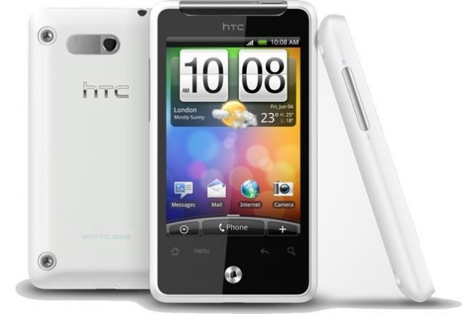 HTC A6380 Gratia White фото 4